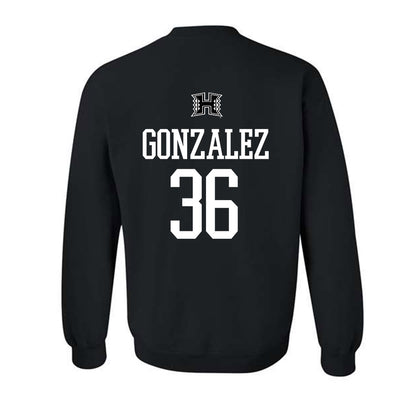 Hawaii - NCAA Baseball : Sebastian Gonzalez - Classic Shersey Crewneck Sweatshirt-1