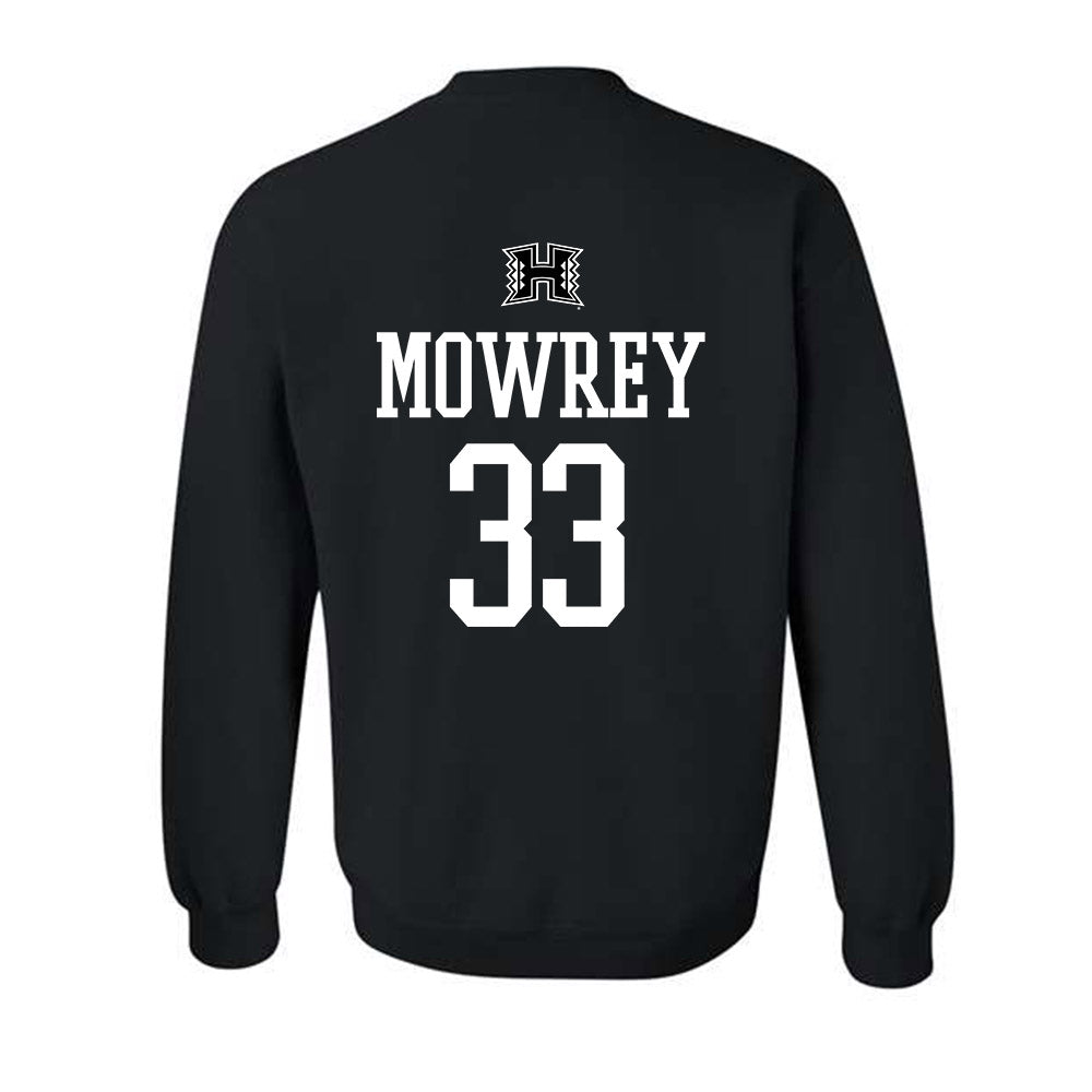 Hawaii - NCAA Football : Jack Mowrey - Classic Shersey Crewneck Sweatshirt-1