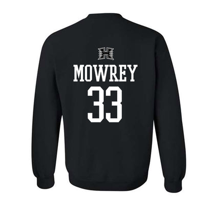 Hawaii - NCAA Football : Jack Mowrey - Classic Shersey Crewneck Sweatshirt-1