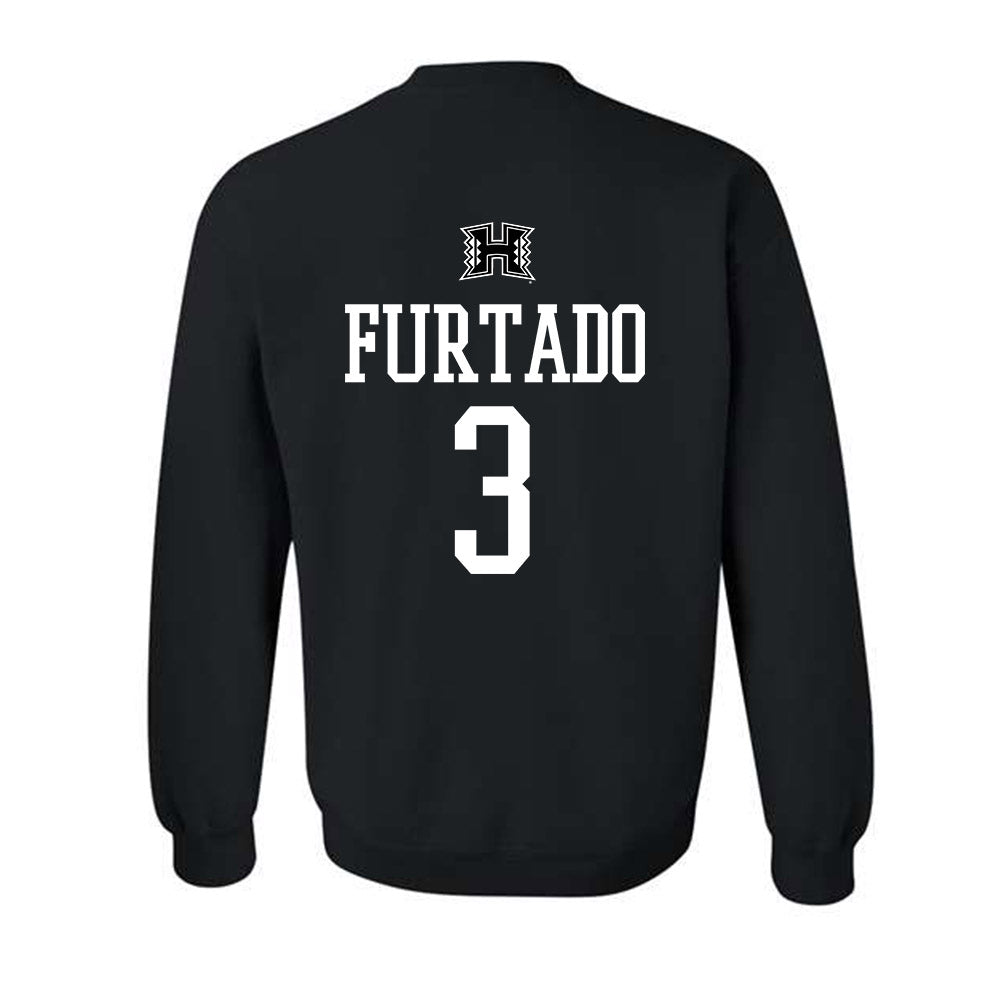 Hawaii - NCAA Softball : Rhea Furtado - Classic Shersey Crewneck Sweatshirt-1
