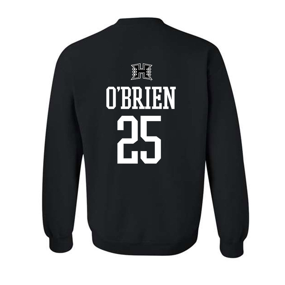 Hawaii - NCAA Baseball : Liam O'Brien - Classic Shersey Crewneck Sweatshirt-1