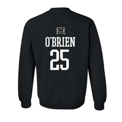 Hawaii - NCAA Baseball : Liam O'Brien - Classic Shersey Crewneck Sweatshirt-1