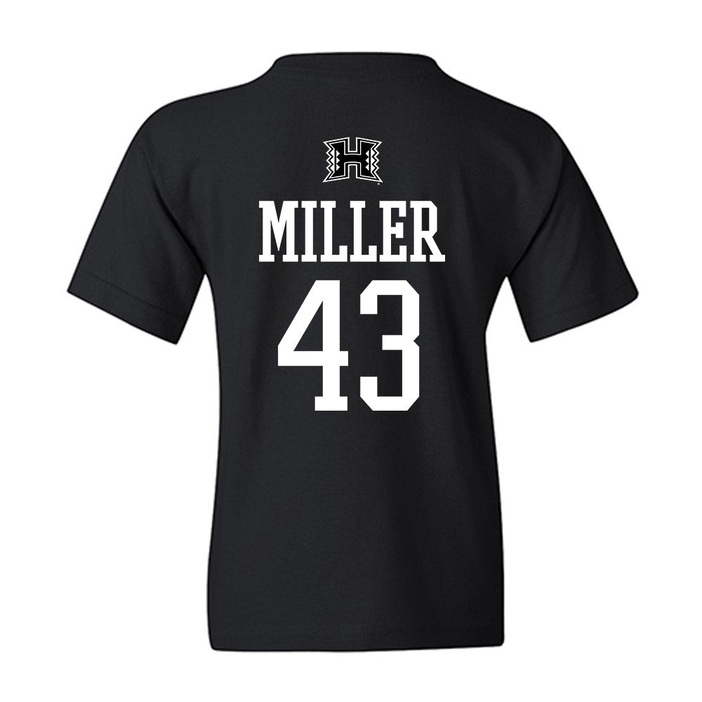 Hawaii - NCAA Football : Gannon Miller - Classic Shersey Youth T-Shirt-1