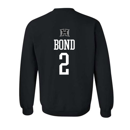 Hawaii - NCAA Women's Basketball : Teyahna Bond - Classic Shersey Crewneck Sweatshirt-1
