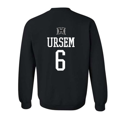 Hawaii - NCAA Women's Volleyball : Marnie Ursem - Classic Shersey Crewneck Sweatshirt-1