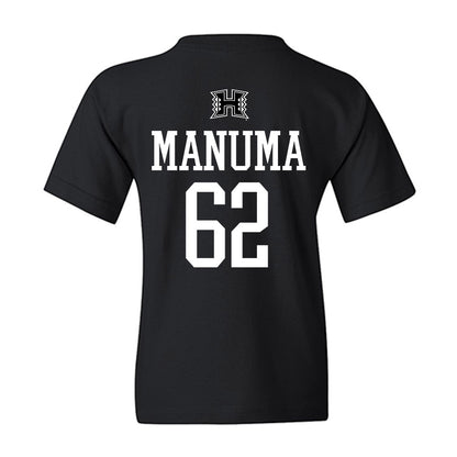 Hawaii - NCAA Football : Lautaimi Manuma - Classic Shersey Youth T-Shirt-1