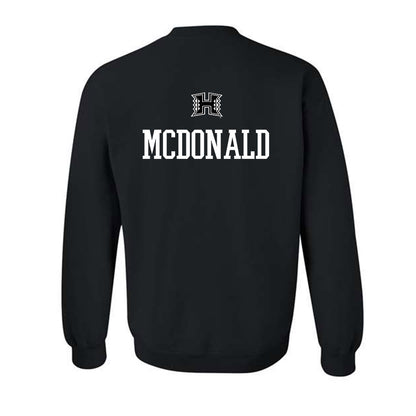 Hawaii - NCAA Women's Track & Field : Clara McDonald - Classic Shersey Crewneck Sweatshirt-1