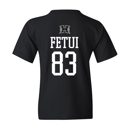 Hawaii - NCAA Football : Josiah Fetui - Classic Shersey Youth T-Shirt-1