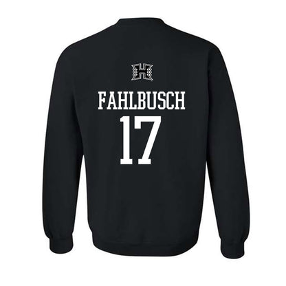 Hawaii - NCAA Men's Volleyball : Thatcher Fahlbusch - Classic Shersey Crewneck Sweatshirt-1