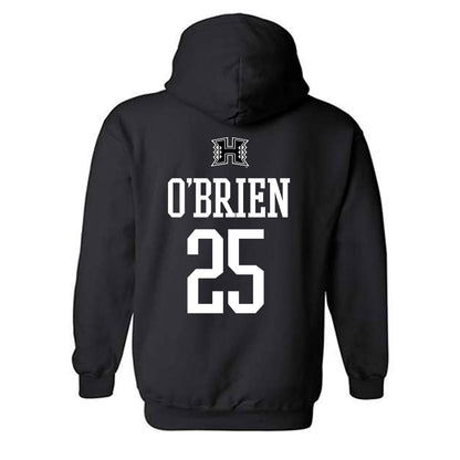 Hawaii - NCAA Baseball : Liam O'Brien - Classic Shersey Hooded Sweatshirt-1