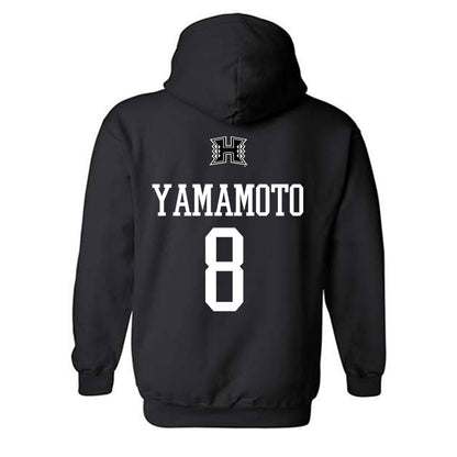 Hawaii - NCAA Softball : Cierra Yamamoto - Classic Shersey Hooded Sweatshirt-1