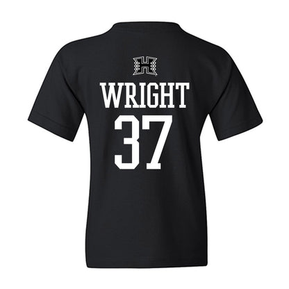 Hawaii - NCAA Baseball : Gabe Wright - Classic Shersey Youth T-Shirt-1