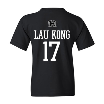 Hawaii - NCAA Baseball : Mana Lau Kong - Classic Shersey Youth T-Shirt-1