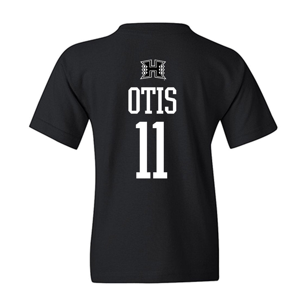 Hawaii - NCAA Football : Jamih Otis - Classic Shersey Youth T-Shirt-1
