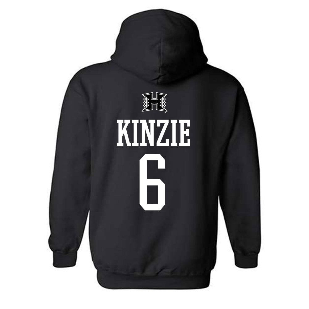 Hawaii - NCAA Baseball : Kedren Kinzie - Classic Shersey Hooded Sweatshirt-1