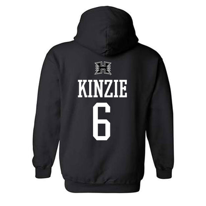 Hawaii - NCAA Baseball : Kedren Kinzie - Classic Shersey Hooded Sweatshirt-1