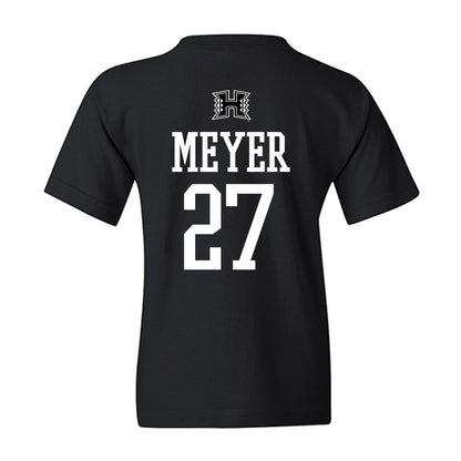 Hawaii - NCAA Football : Makanale'a Meyer - Classic Shersey Youth T-Shirt-1