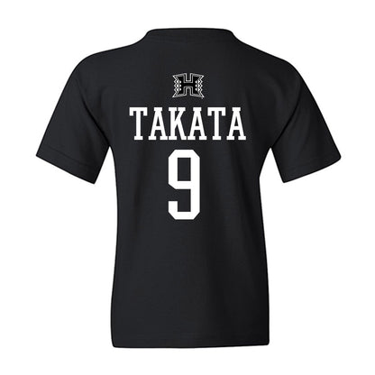 Hawaii - NCAA Baseball : Taylor Takata - Classic Shersey Youth T-Shirt-1
