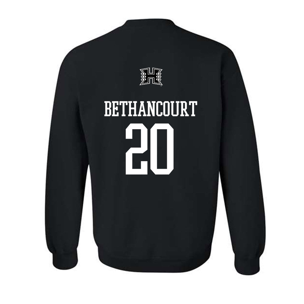 Hawaii - NCAA Baseball : Tino Bethancourt - Classic Shersey Crewneck Sweatshirt-1