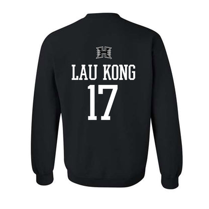 Hawaii - NCAA Baseball : Mana Lau Kong - Classic Shersey Crewneck Sweatshirt-1