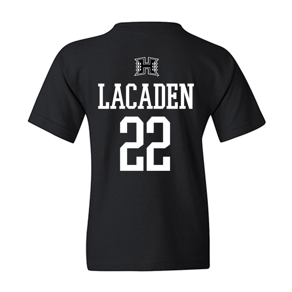 Hawaii - NCAA Football : Titan Lacaden - Classic Shersey Youth T-Shirt-1