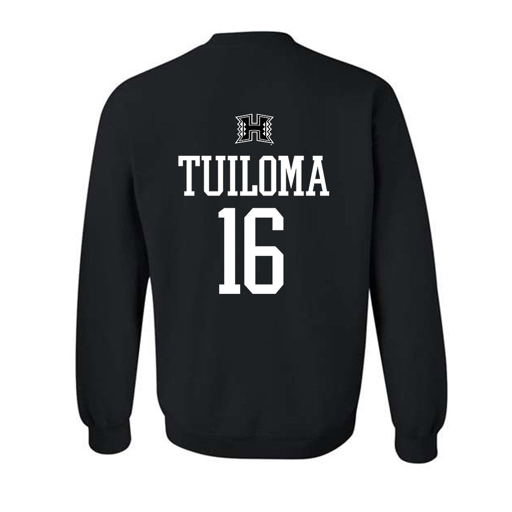 Hawaii - NCAA Softball : Kayara Tuiloma - Classic Shersey Crewneck Sweatshirt-1