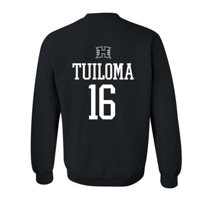 Hawaii - NCAA Softball : Kayara Tuiloma - Classic Shersey Crewneck Sweatshirt-1