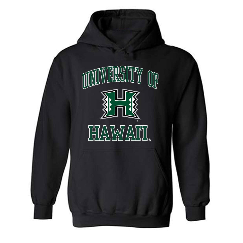 Hawaii - NCAA Baseball : Jake Redding - Classic Shersey Hooded Sweatshirt-0