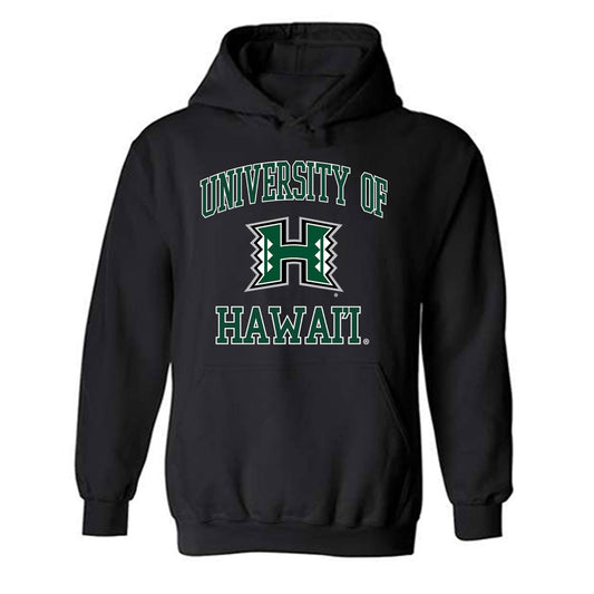 Hawaii - NCAA Football : Spencer Elliott - Classic Shersey Hooded Sweatshirt-0