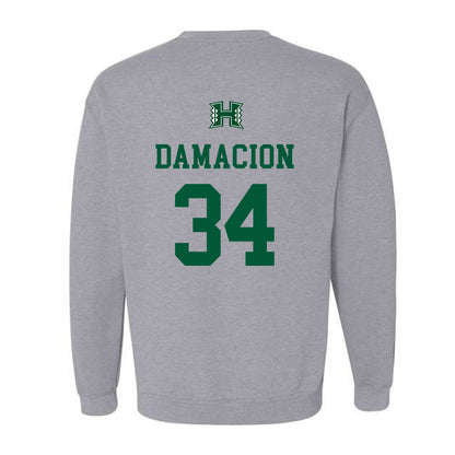 Hawaii - NCAA Women's Soccer : Nalani Damacion - Classic Shersey Crewneck Sweatshirt-1