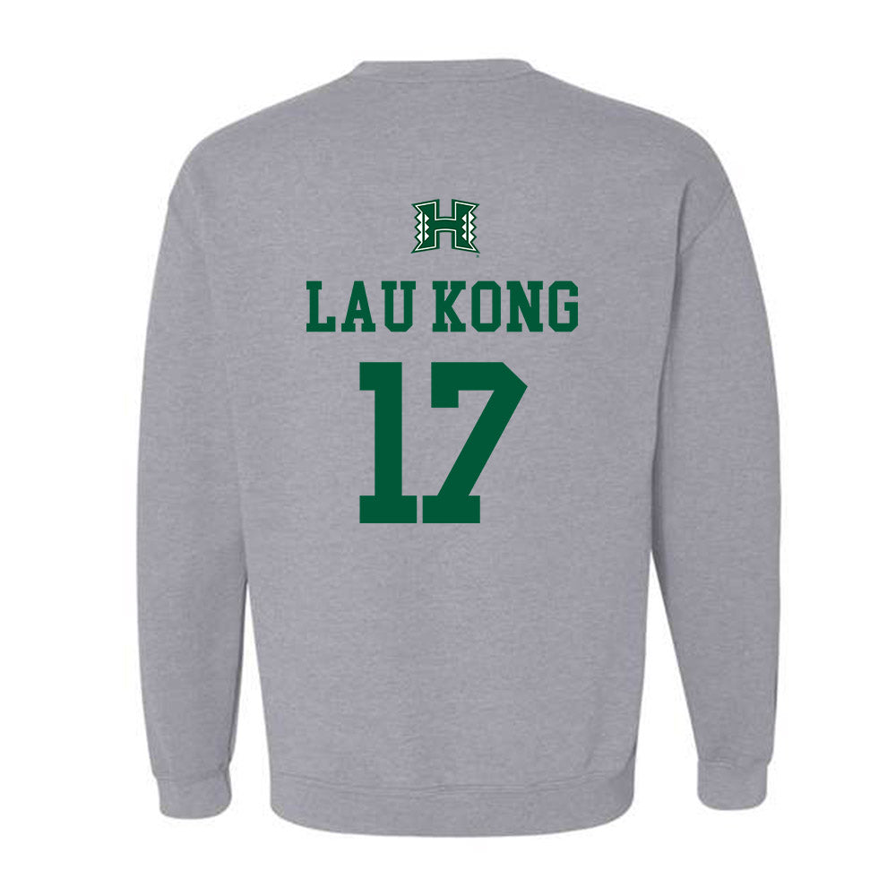 Hawaii - NCAA Baseball : Mana Lau Kong - Classic Shersey Crewneck Sweatshirt-1