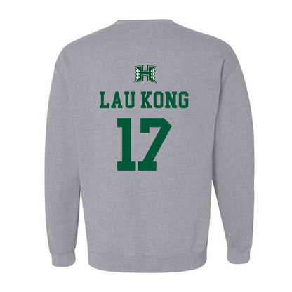 Hawaii - NCAA Baseball : Mana Lau Kong - Classic Shersey Crewneck Sweatshirt-1