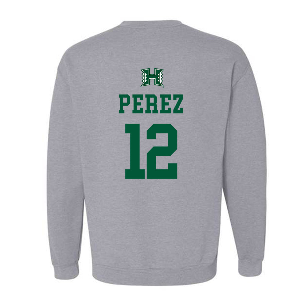Hawaii - NCAA Women's Basketball : Imani Perez - Classic Shersey Crewneck Sweatshirt-1