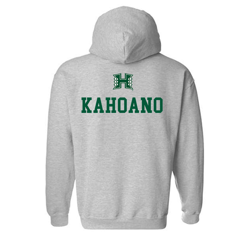 Hawaii - NCAA Women's Soccer : Leila Kahoano - Classic Shersey Hooded Sweatshirt-1