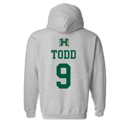 Hawaii - NCAA Men's Volleyball : Justin Todd - Classic Shersey Hooded Sweatshirt-1