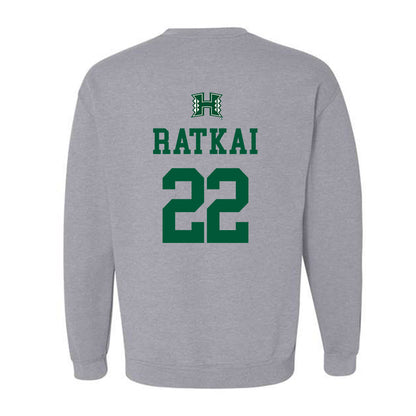 Hawaii - NCAA Women's Volleyball : Panna Ratkai - Classic Shersey Crewneck Sweatshirt-1