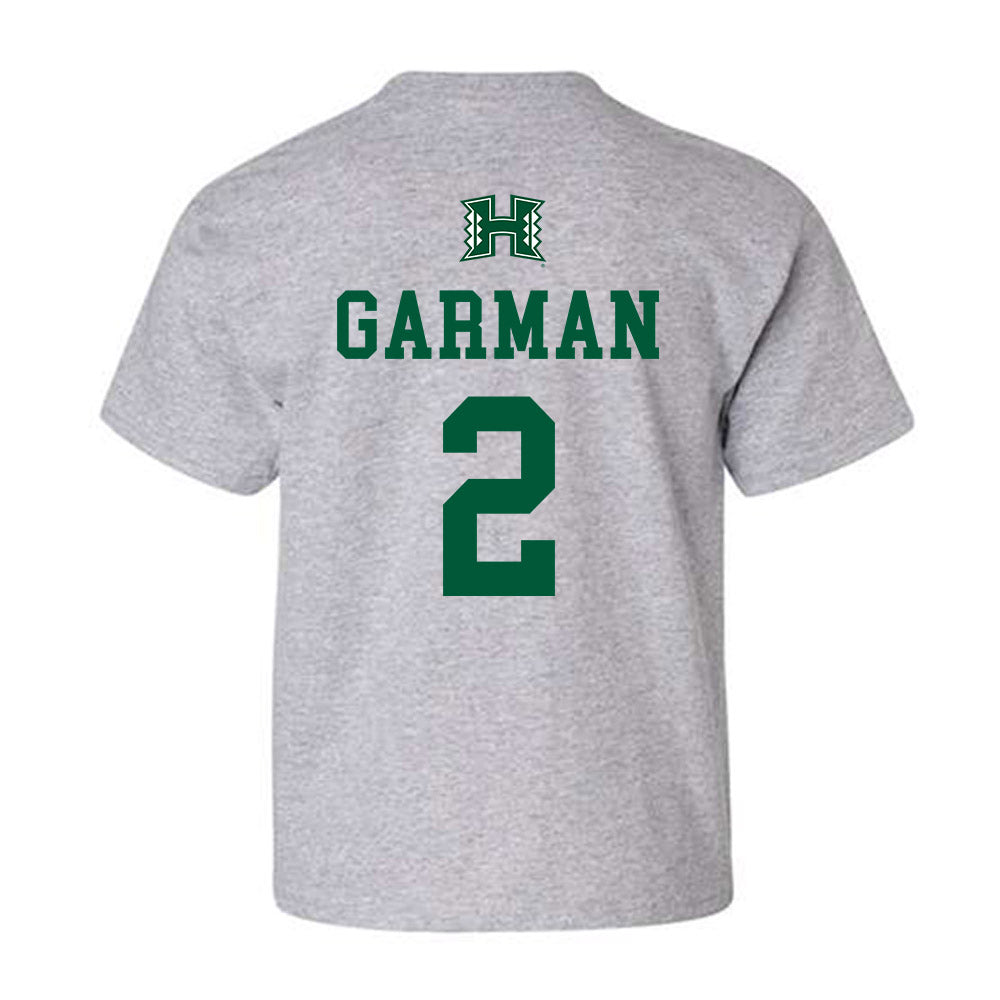 Hawaii - NCAA Baseball : Grant Garman - Classic Shersey Youth T-Shirt-1