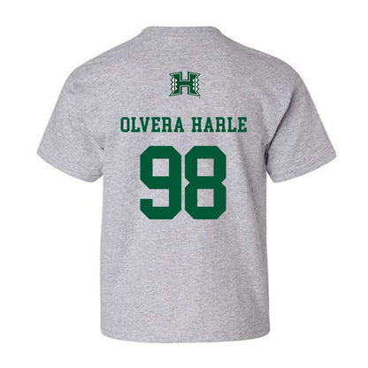 Hawaii - NCAA Football : Sean Olvera-Harle - Classic Shersey Youth T-Shirt-1