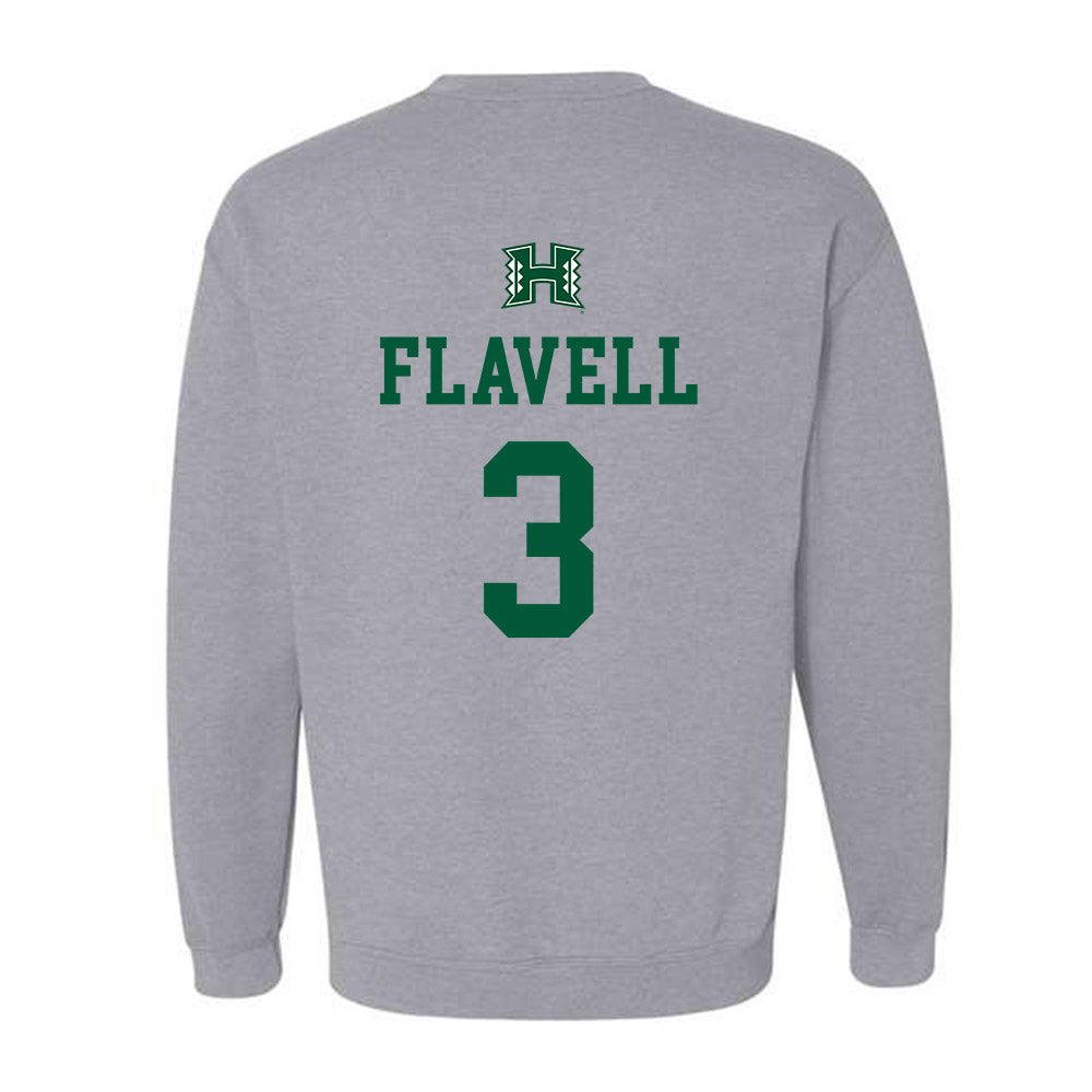 Hawaii - NCAA Women's Basketball : Bailey Flavell - Classic Shersey Crewneck Sweatshirt-1