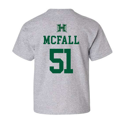 Hawaii - NCAA Football : Eric Mcfall - Classic Shersey Youth T-Shirt-1