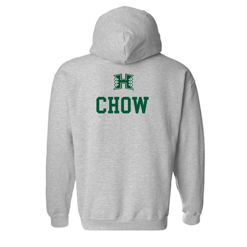 Hawaii - NCAA Women's Swimming & Diving : Kailee Chow - Classic Shersey Hooded Sweatshirt-1