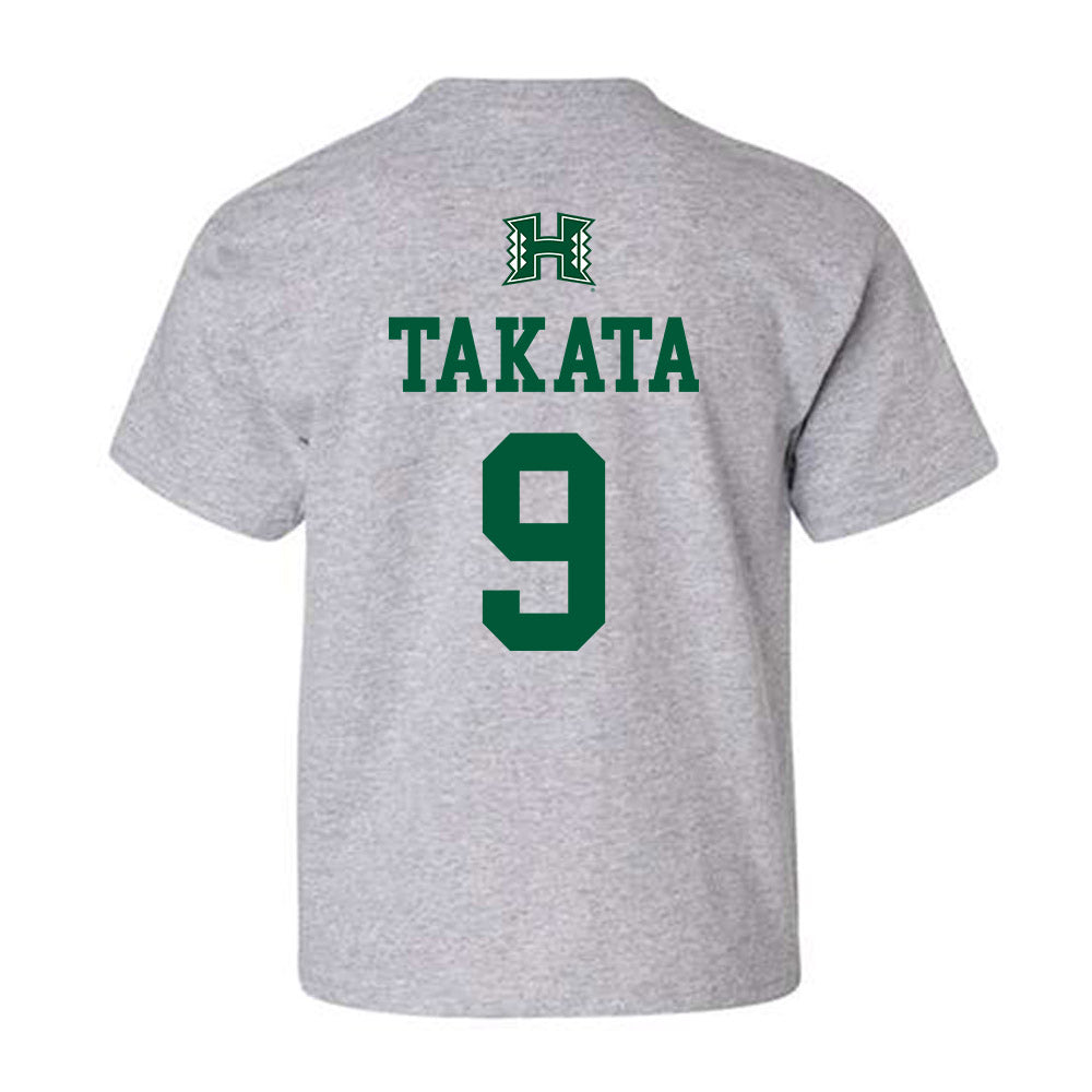 Hawaii - NCAA Baseball : Taylor Takata - Classic Shersey Youth T-Shirt-1