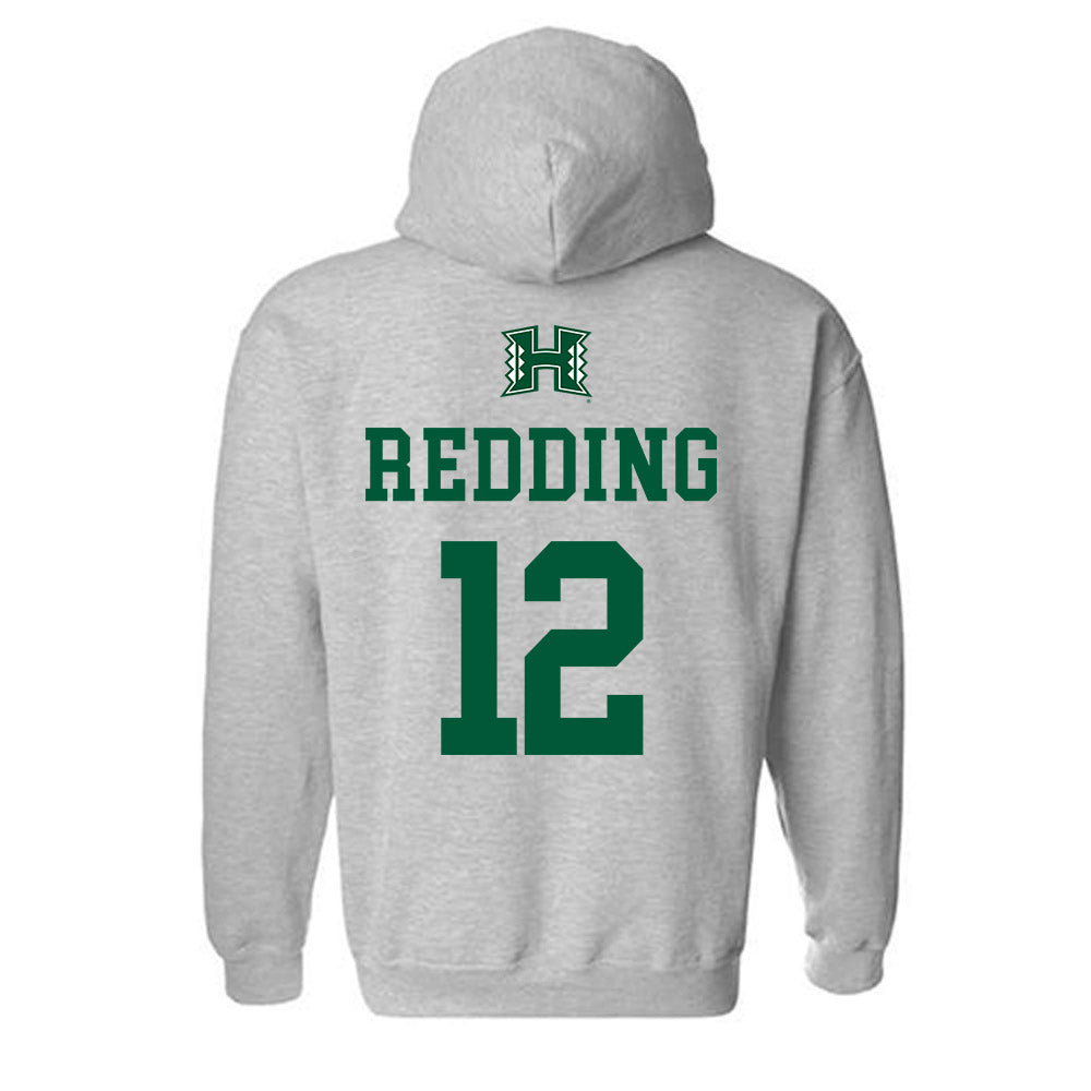 Hawaii - NCAA Baseball : Jake Redding - Classic Shersey Hooded Sweatshirt-1