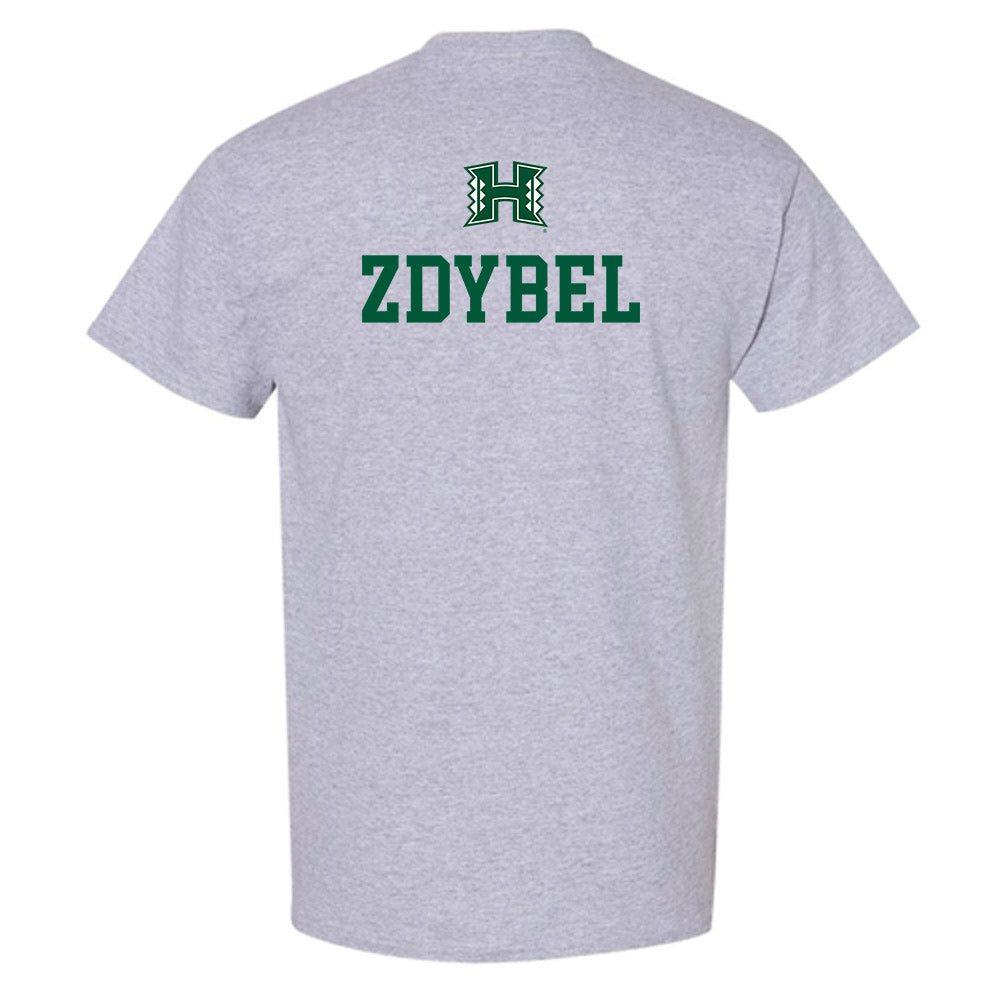 Hawaii - NCAA Men's Swimming & Diving : Adam Zdybel - Classic Shersey T-Shirt-1