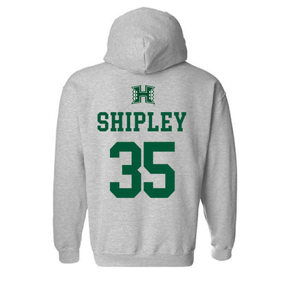 Hawaii - NCAA Baseball : Josiah Shipley - Classic Shersey Hooded Sweatshirt-1