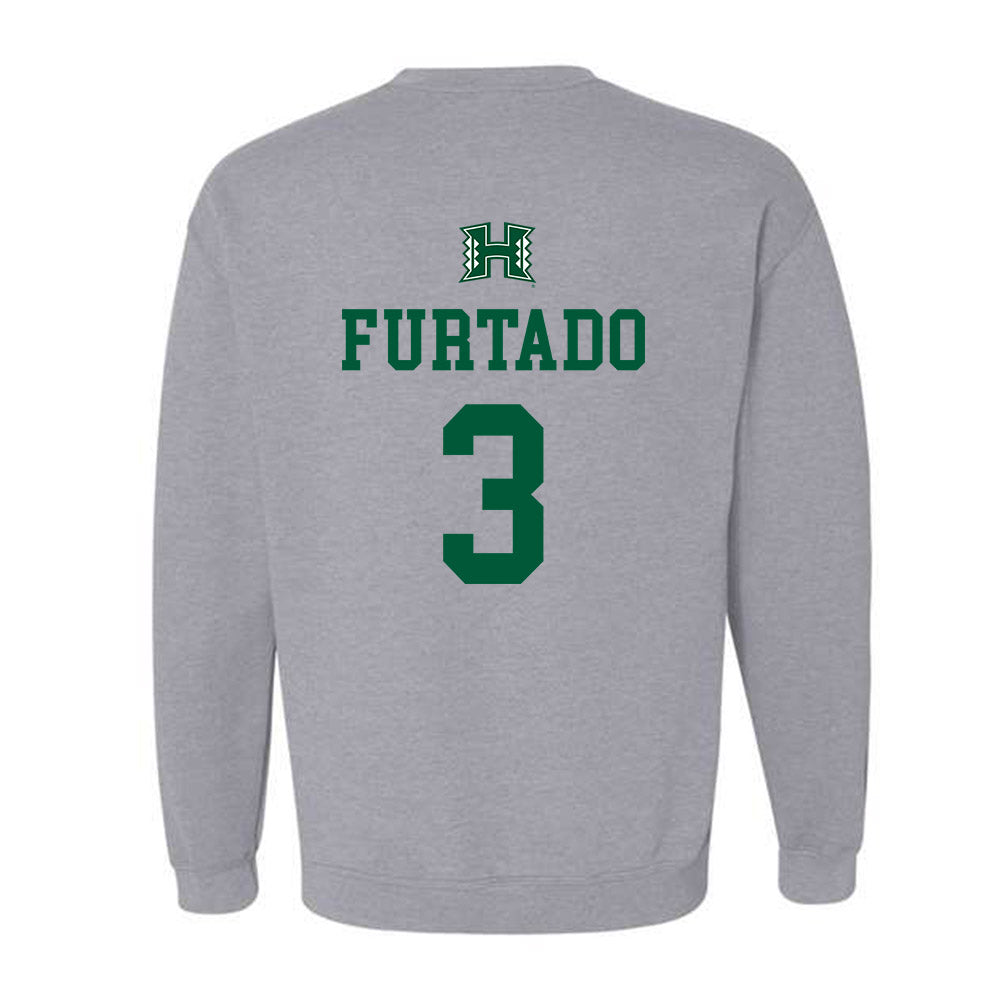 Hawaii - NCAA Softball : Rhea Furtado - Classic Shersey Crewneck Sweatshirt-1