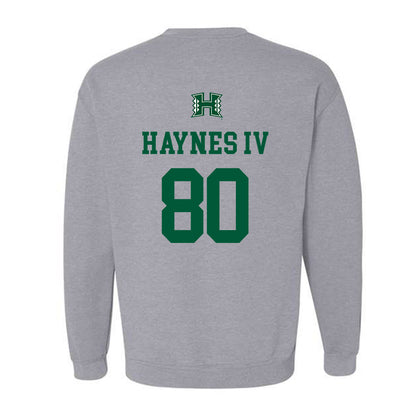 Hawaii - NCAA Football : Robert Haynes IV - Classic Shersey Crewneck Sweatshirt-1