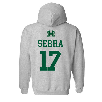 Hawaii - NCAA Women's Basketball : Fiamma Serra - Classic Shersey Hooded Sweatshirt-1