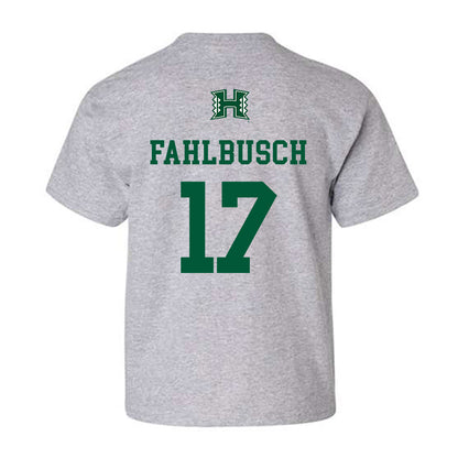 Hawaii - NCAA Men's Volleyball : Thatcher Fahlbusch - Classic Shersey Youth T-Shirt-1