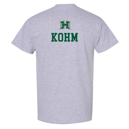 Hawaii - NCAA Men's Swimming & Diving : Zachary Kohm - Classic Shersey T-Shirt-1